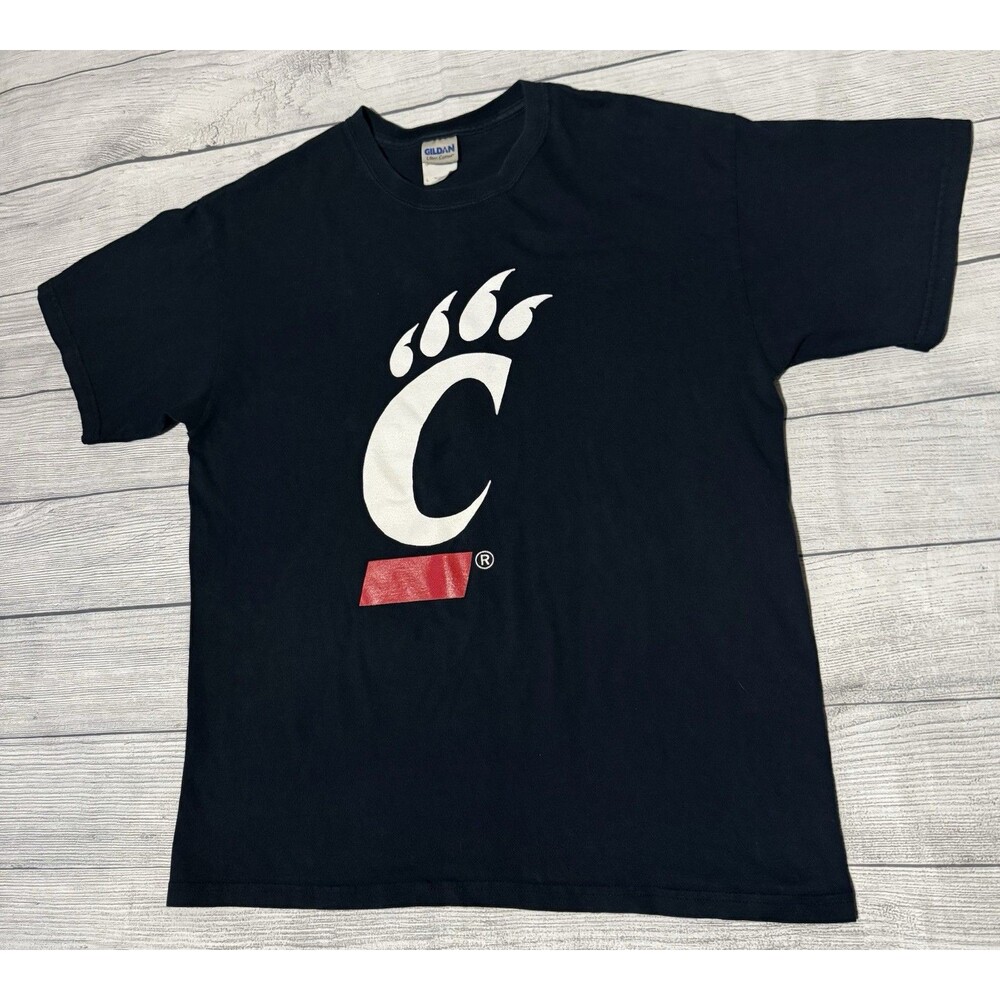 Cincinnati Bearcats John Morrell Graphic T Shirt Size Large Two Sided HTF